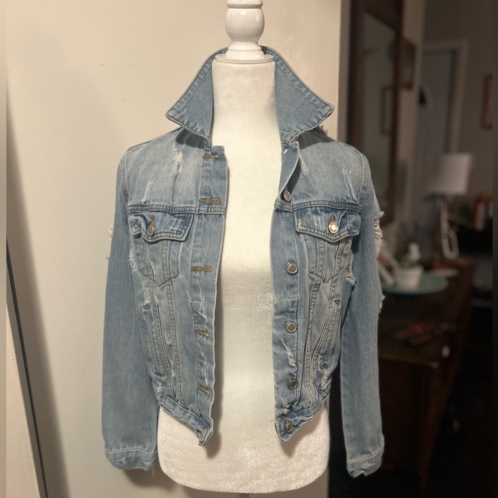 Denim/Jean Jacket Angel Kiss LAX